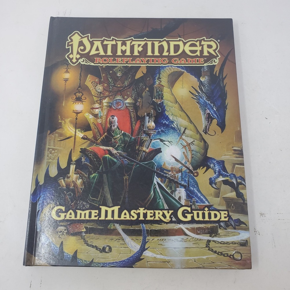 Pathfinder Roleplaying Game GameMastery Guide Hardcover Paizo 2010